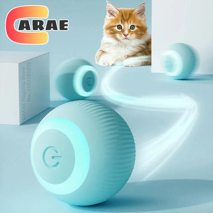 Smart Cat Interactive Rolling Ball – Electric Automatic Toy with Rotation for Indoor Play & Exercise
