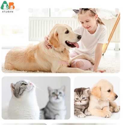 ATUBAN Hypoallergenic Dog Shampoo & Conditioner with Probiotics, Royal Lavender Scent - Odor Neutralizing Formula