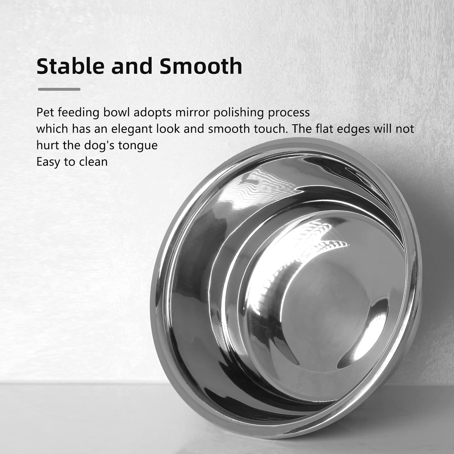 Stainless Steel Large Dog Bowl Set (2-Pack) – 176 Oz / 24 Cup High Capacity Food & Water Bowls for XL/Giant Breeds, Heavy Duty & BPA-Free