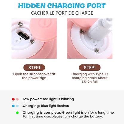 Smart Cat Interactive Rolling Ball – Electric Automatic Toy with Rotation for Indoor Play & Exercise